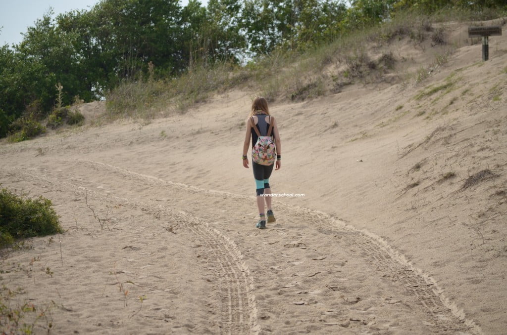 solo travel with kids on cumberland island