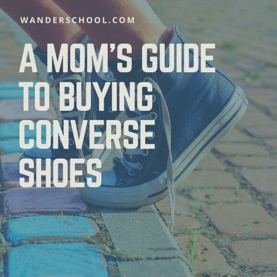 a mom's guide to buying converse chuck taylor shoes sneakers