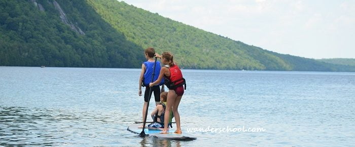 paddleboarding in vermont