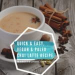 vegan chai latte recipe