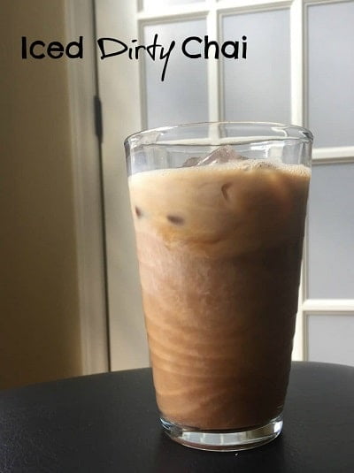 iced dirty chai recipe