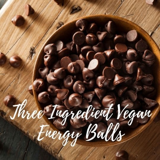 vegan three ingredient energy balls