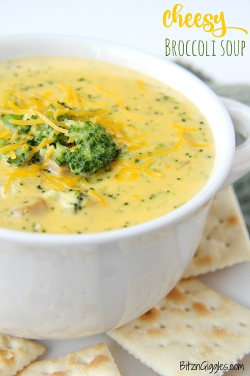 cheesy broccoli soup recipe kids can make