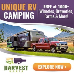 harvest hosts free camping membership wineries