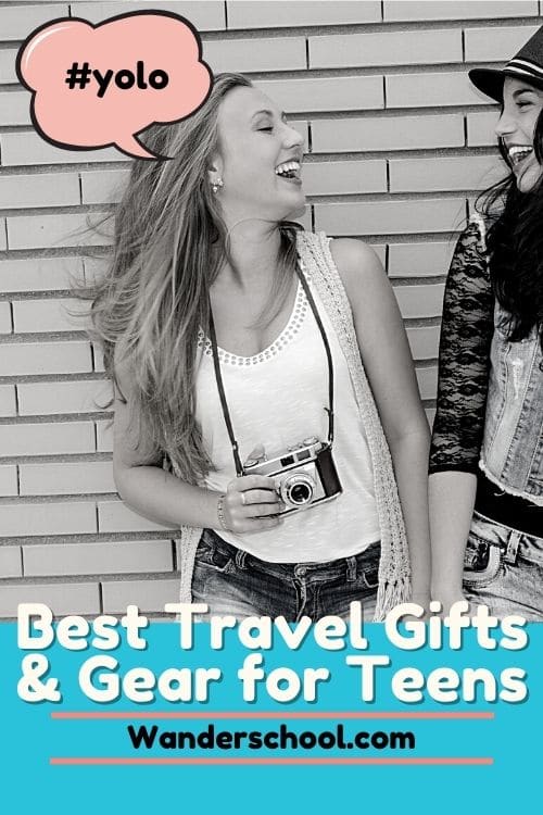 travel gifts and gear for teens