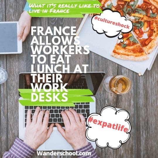 france allows workers to eat lunch at their work desks covid