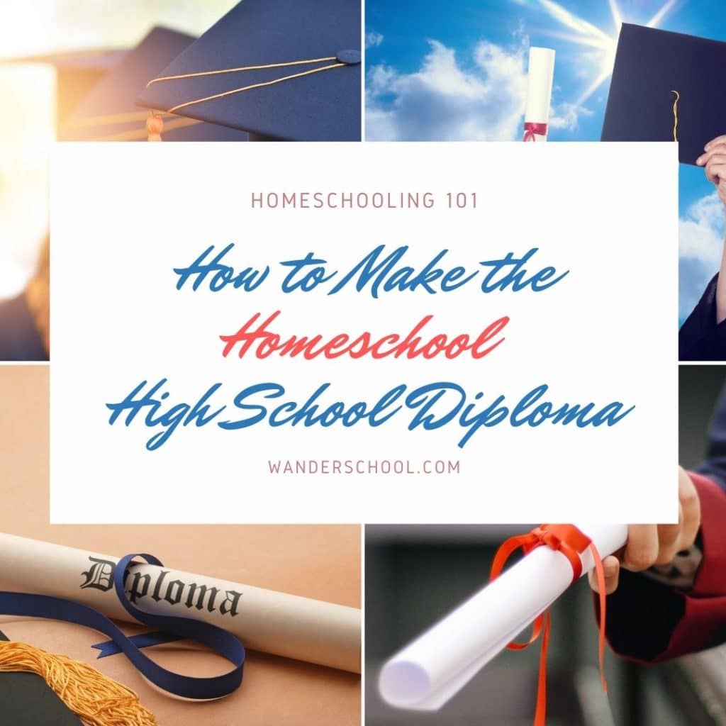 how to make the homeschool high school diploma