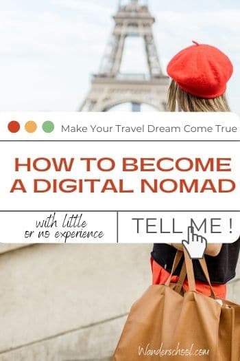 how to become a digital nomad with little or no experience