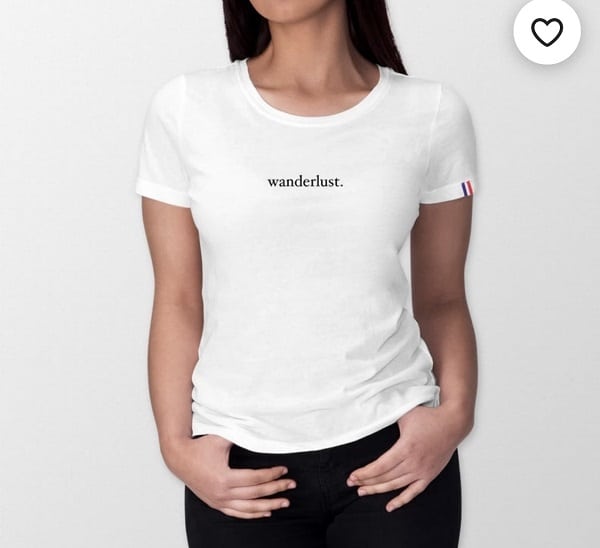 the perfect wanderlust t-shirt