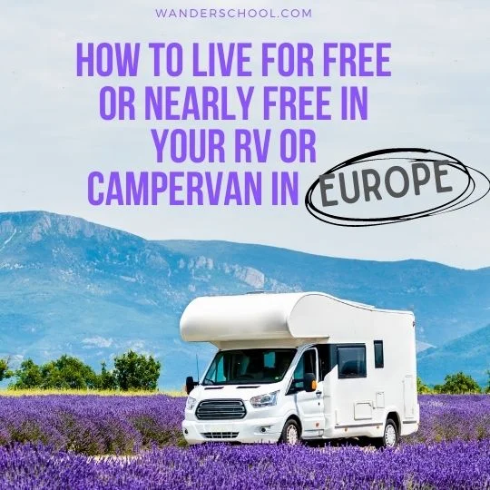 free rv camping europe